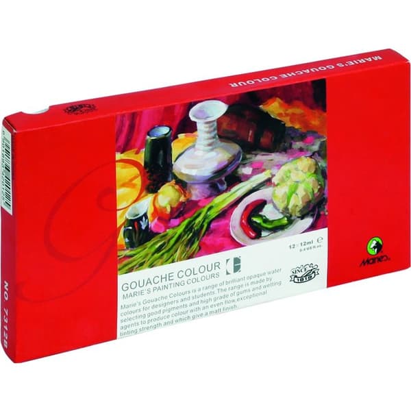 Maries Paints Guassi 12 väriä