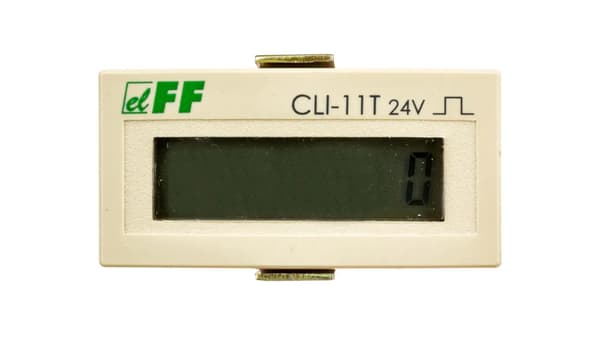 F&F Pulsräknare 4-30V DC 8-teckens digital array 48x24mm CLI-11T-24V