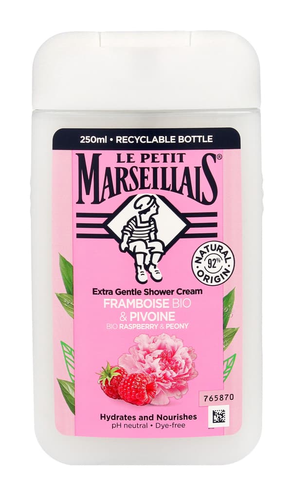 Le Petit Marseillais Duschgel Hallon & Pion 250ml.