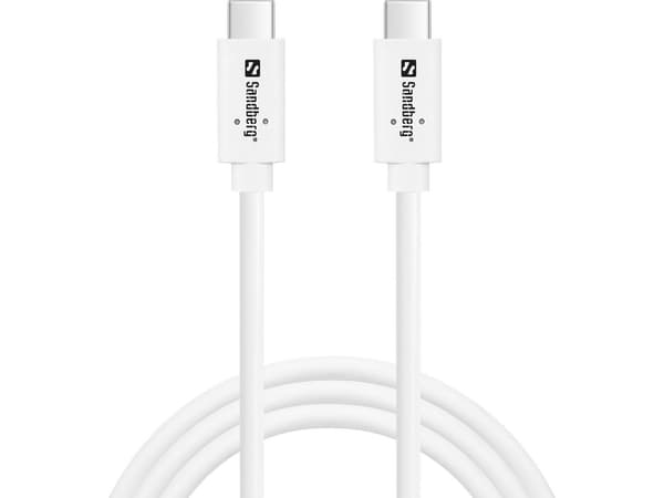 Sandberg USB-C til C USB 3.2 Gen2 100W, 1M