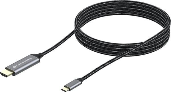 Conceptronic Conceptronic USB-kabel USB-C 3.0 -> HDMI-kabel 4K60Hz 2.00m gr