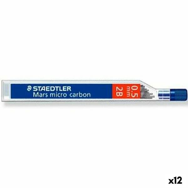 Blyantstift udskiftning Staedtler Mars Micro Carbon 2B 0,5 mm (12 enheder)