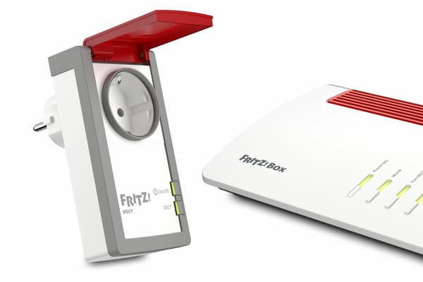 FRITZ!DECT 210 SmartHome (vit/röd)