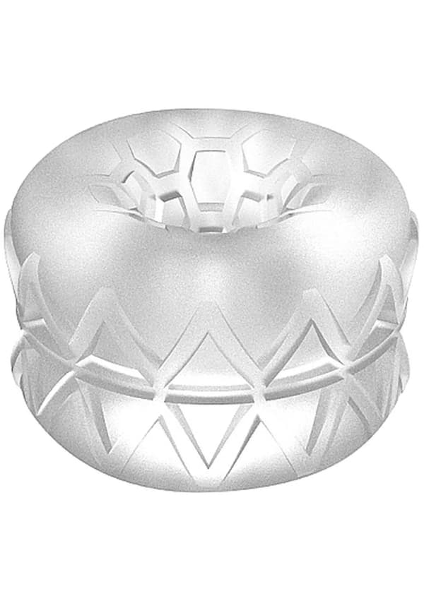 N0. 92 - Vendbar Masturbator og Bumper - Transparent