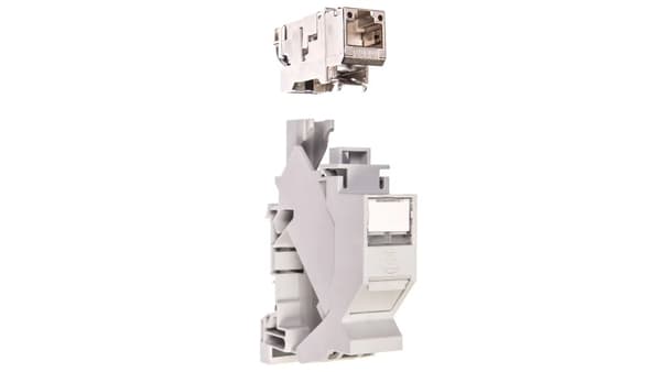 LAPP Cat.6a DIN-skinne RJ45 Jack Adapter TH35 (21700613)