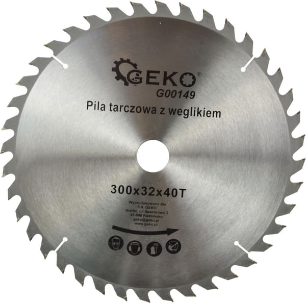 PYÖRÖSAHA 300x32mm 40-HAMMASTA WIDIA