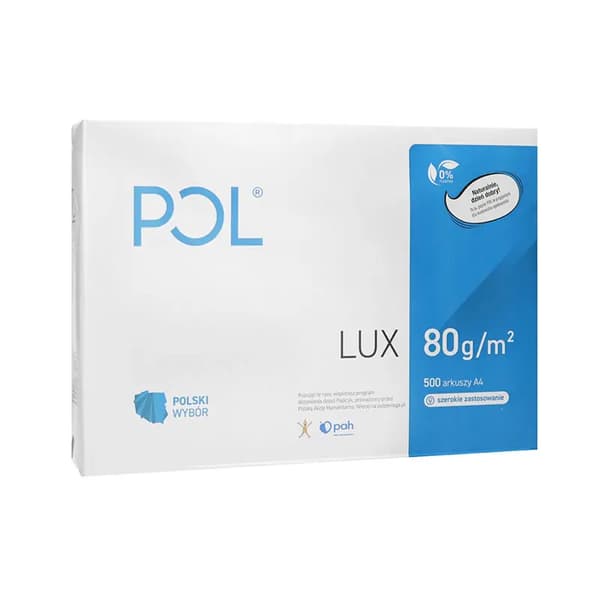 Kontorspapper Pollux A4 - Kartong 5x ris (2500 ark)