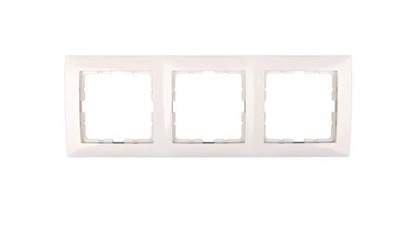 Hager Triple ramme BERKER creme - 5310138982