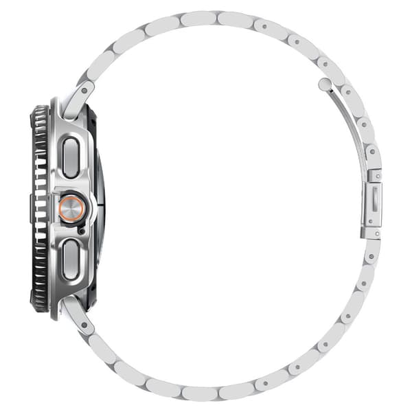 Spigen Bezel Tune Pro (Pilot), hopea - Samsung Galaxy Watch 8 Classic 46mm