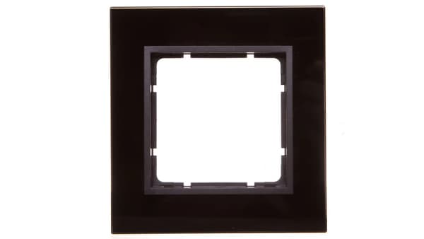 Berker Enkelram B7 horisontell/vertikal antracitglas (10116616)