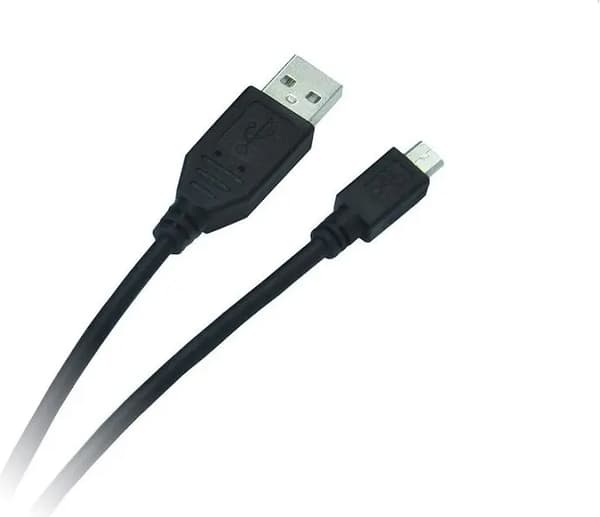 Kaapeli USB Libox USB-A - microUSB 1,8 m Musta (LB0011)