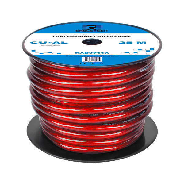Autokaapeli 2Ga OD12mm CU+AL