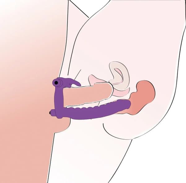 Strapon dildos dubbel penetration massager