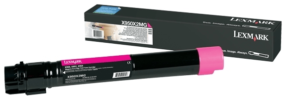 Lexmark bläckpatron magenta (X950X2MG)