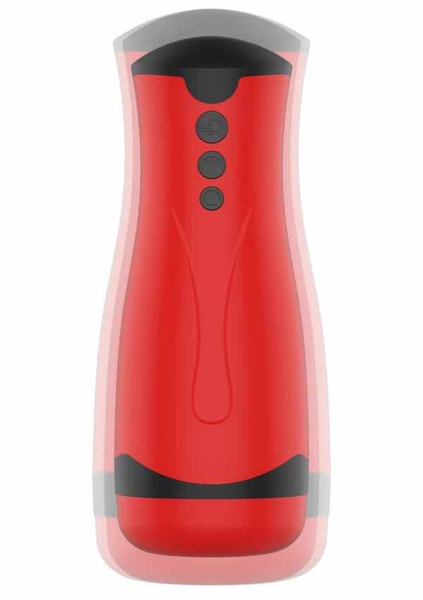 Super Suction Masturbator Röd