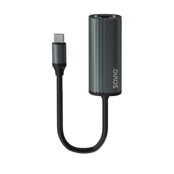 Savio USB-adapter USB-C 3.1 Gen 1 til RJ-45 Gigabit Ethernet, AK-56