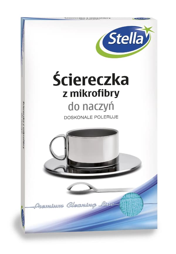 Stella STELLA mikrokuituliina, astioille, 1 kpl, lajitelma