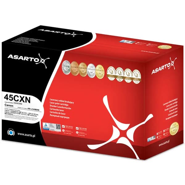 Asarto Cyan Toner-erstatning til 1245C002 (AS-LC45CXN)
