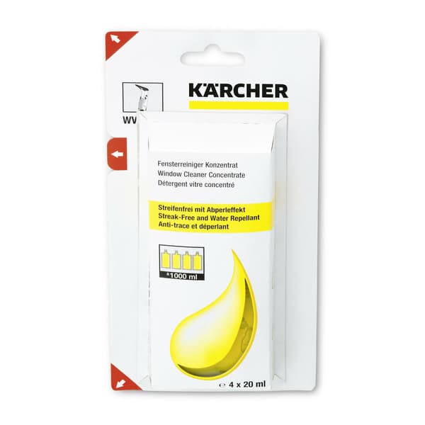 Kärcher lasinpesuainetiiviste 4 x 20 ml