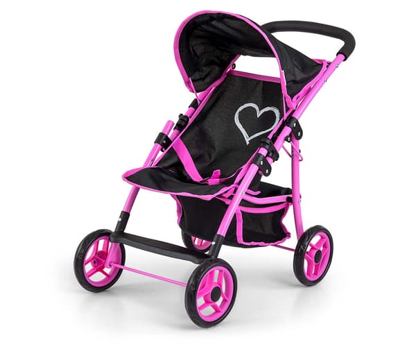 Dockvagn Natalie Prestige svart Milly Mally