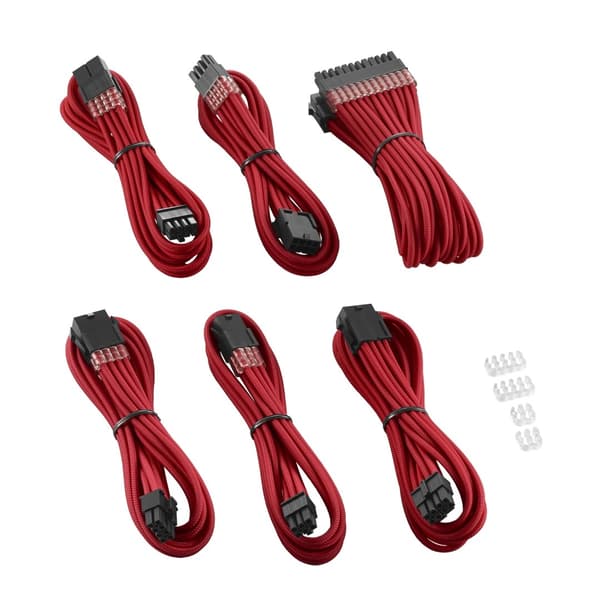 CableMod PRO ModMesh kabelforlængerkabel - rød