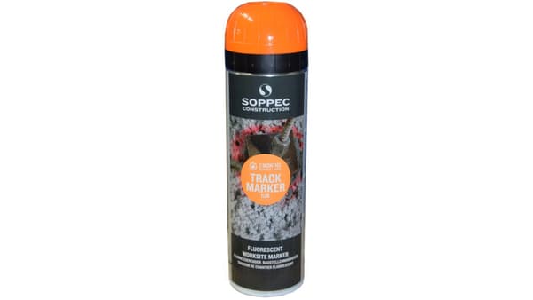 MERKINTÄMAALI TRACK MARKET ORANSSI 500ML SOPPEC
