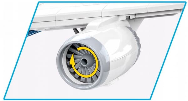 COBI 26603 Boeing 787 Dreamliner 836 palikkaa