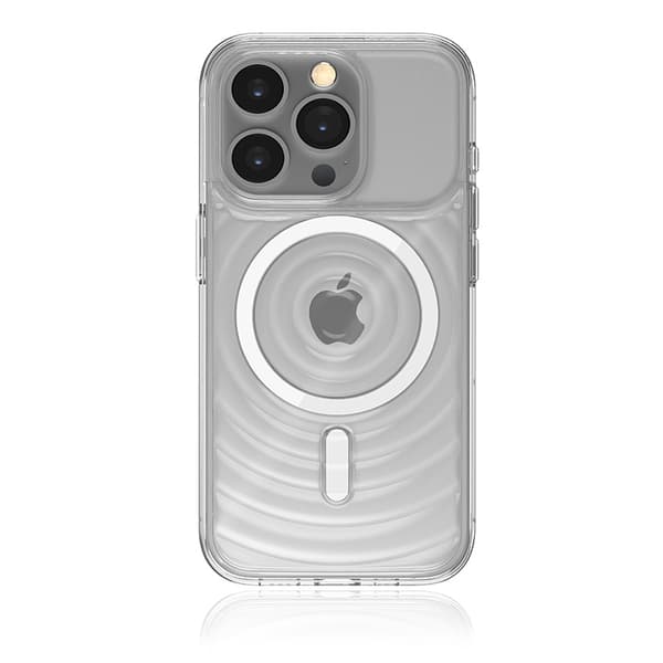 STM Reawaken Ripple MagSafe - iPhone 15 Pro (Klar) Stressfodral