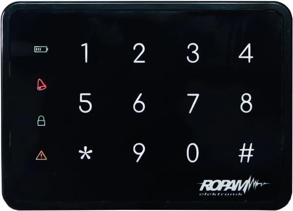 ROPAM TOUCH TANGENTBORD, ZONINDELAT TK-4B