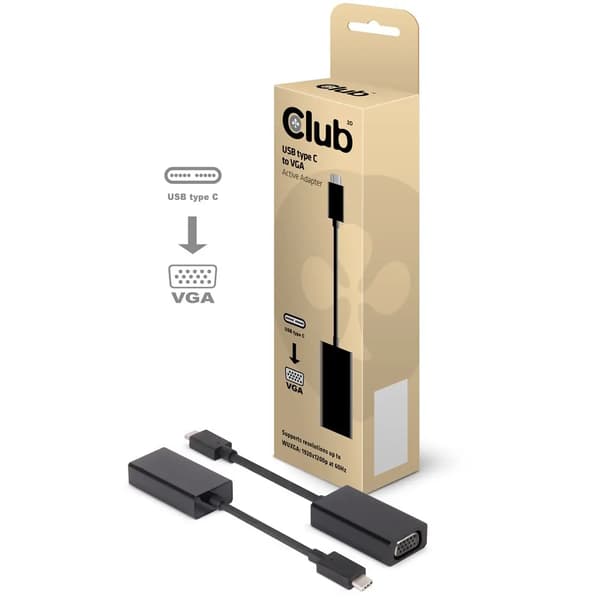 Club 3D - ekstern videoadapter