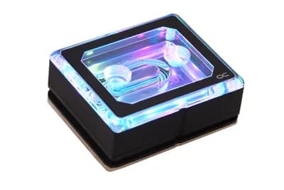 Alphacool Eisblock XPX Aurora Pro Processor - Akryl Svart Digital RGB