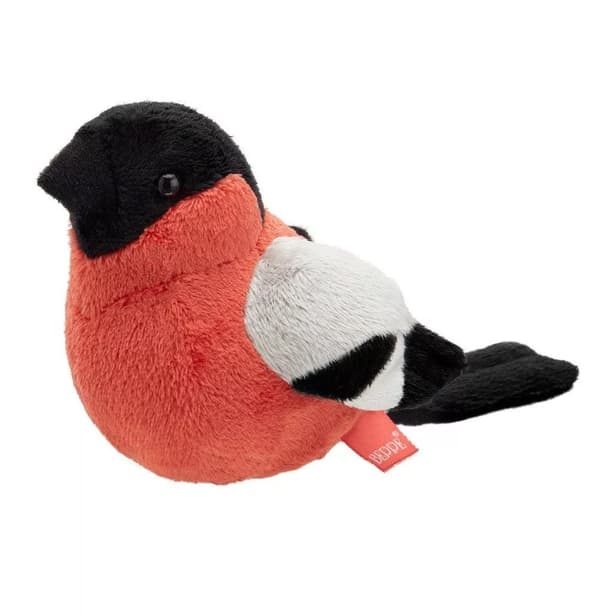 Maskottilintu punatulkku 13 cm