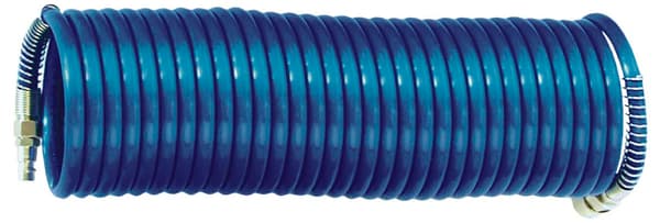 ADLER Spiralkabel PA 8x6mm - 10m med stik