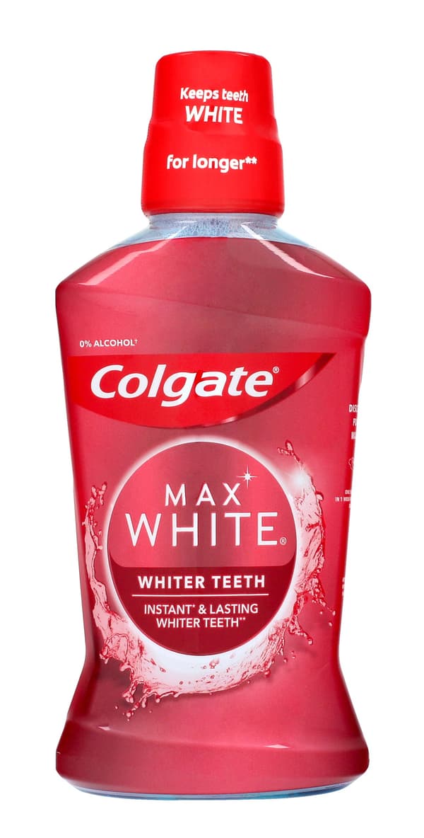 Colgate Mundskyl Max White Hvidere Tænder 500ml