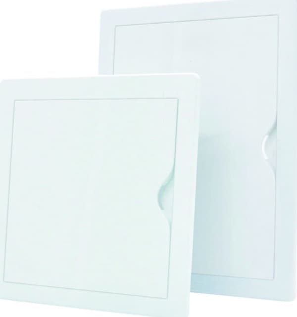 Inspektionslucka AirRoxy 15/15 vit plast