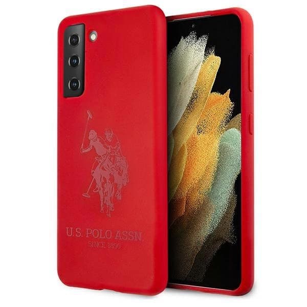 US Polo USHCS21SSLHRTRE S21 G991 röd/red Silicone On Tone