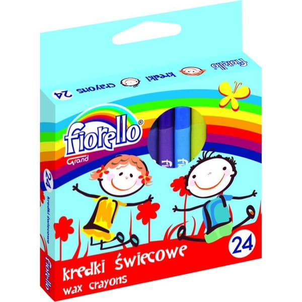 Farveblyanter 24 farver FIORELLO