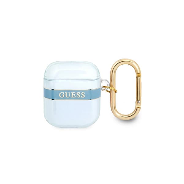 Guess GUA2HHTSB AirPods cover blå/blå remkollektion