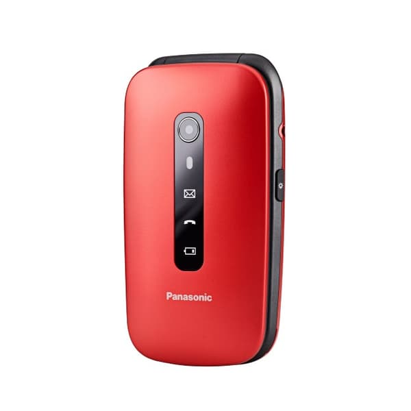 Mobiltelefon för senior KX-TU550 4G röd