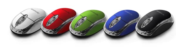 EXTREME TRÅDLÖS 2.4GHZ OPTISK MUS 3D USB HARRIER VIT