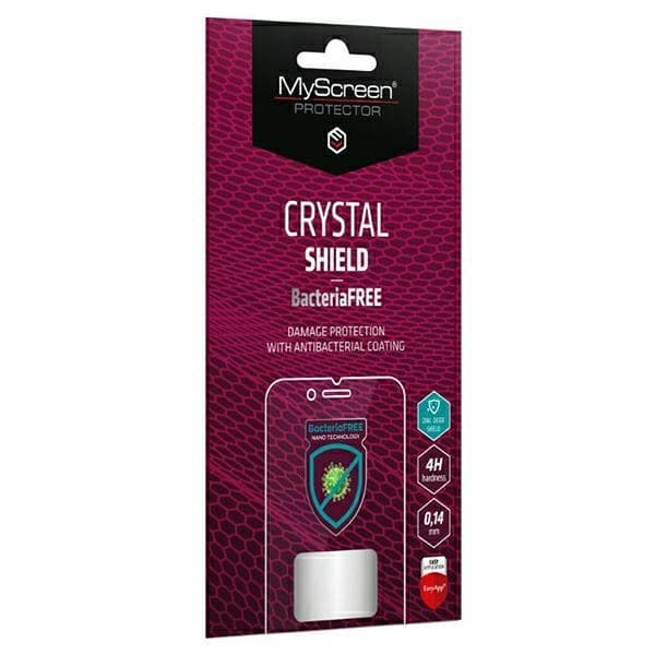 MS CRYSTAL BacteriaFree Samsung Galaxy Tab Active Pro T545 film sort/sort Fuld Lim
