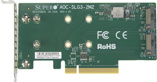 SuperMicro AOC-SLG3-2M2