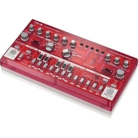 Behringer TD-3-SB Bass Line Synthesizer Rød Transparent