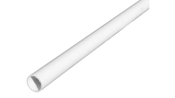 Elinstallationsrör styv plugg RL 16 vit UV-beständig UV-beständig 68373 /2m/