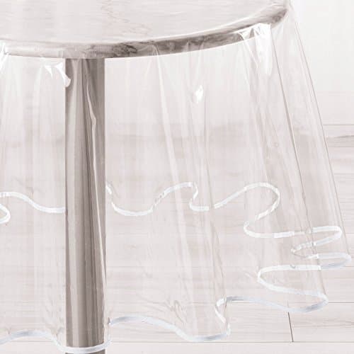 Douceur d`Interieur Voksdug transparent, Ø 180 cm