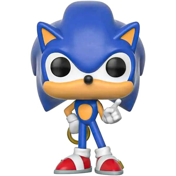 POP-figur Sonic med ring