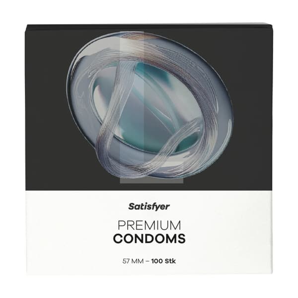 Satisfyer Pro Storlek L 57mm Premium Skyddshöljen 100 st