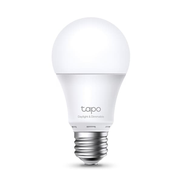 Tapo - LED-lampa - E27 - 8 W - kallvit/dagsljus - 4000 K