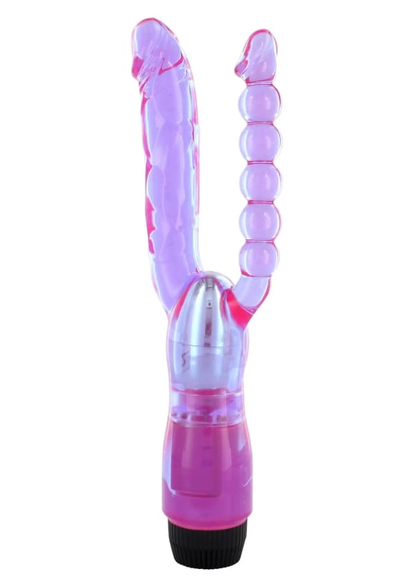 VIBRATOR-XCEL DUBBELPENETRERANDE VIBRATOR