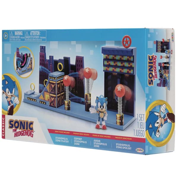 Sonic The Hedgehog Studiopolis Zone lekset 6cm